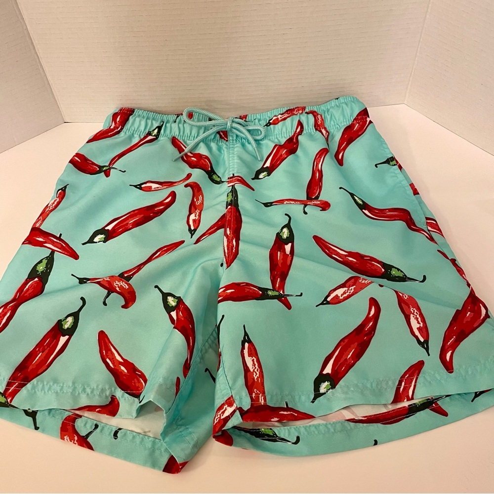 George Red Hot Chili Pepper Swim Trunks Men's Small